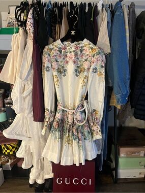 Zimmerman linen dress size 1 🎀🎀🎀